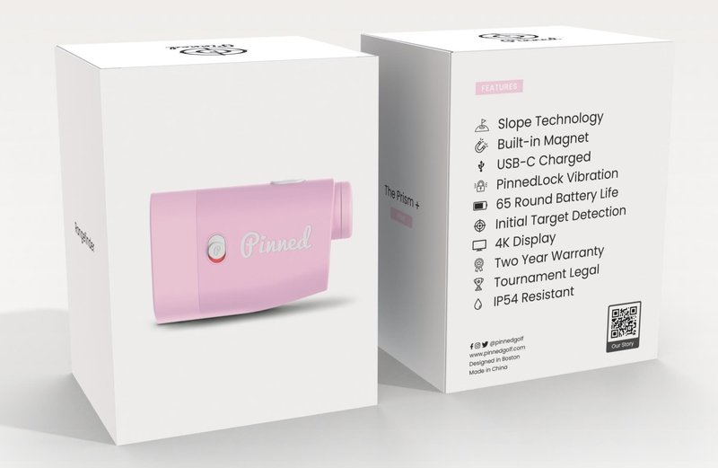 Pinned Prism+ Rangefinder Distanzmesser, rosa