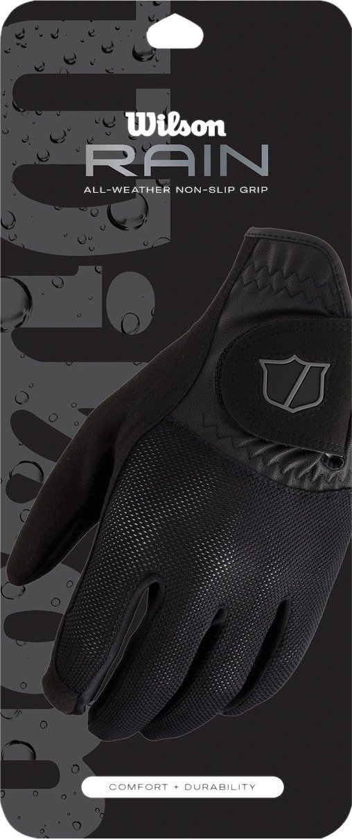 Wilson Rain Damen Handschuhe (Paar), schwarz