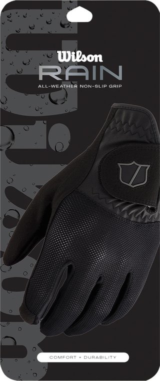 Wilson Rain Damen Handschuhe (Paar), schwarz
