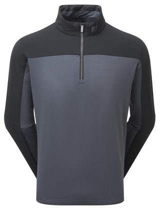 FootJoy ThermoSeries Hybrid Midlayer Herren Sweatshirt, schwarz/charcoal