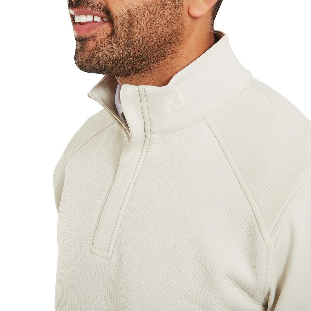 Footjoy ThermoSeries Ottoman Midlayer Herren Sweatshirt, stone