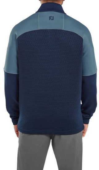 FootJoy ThermoSeries Jacquard Midlayer Herren Sweatshirt, dunkelblau