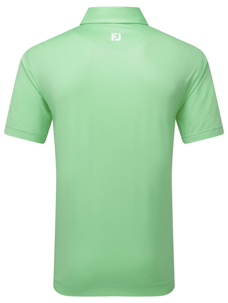 FootJoy ABACUS PRINT Herren Poloshirt, grün