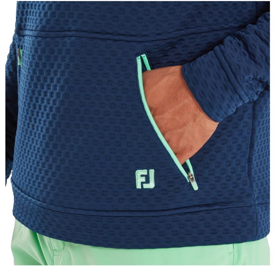 FootJoy Textured Knit Herren Sweatshirt, dunkelblau