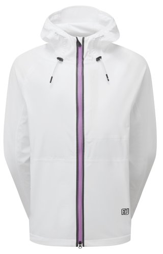 FootJoy HYDROKNIT Wasserdichte Damenjacke, weiss