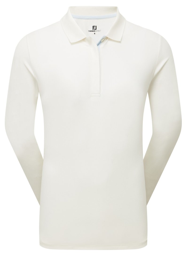 FootJoy ThermoSeries Long Sleeves Damen Thermo Shirt, weiss
