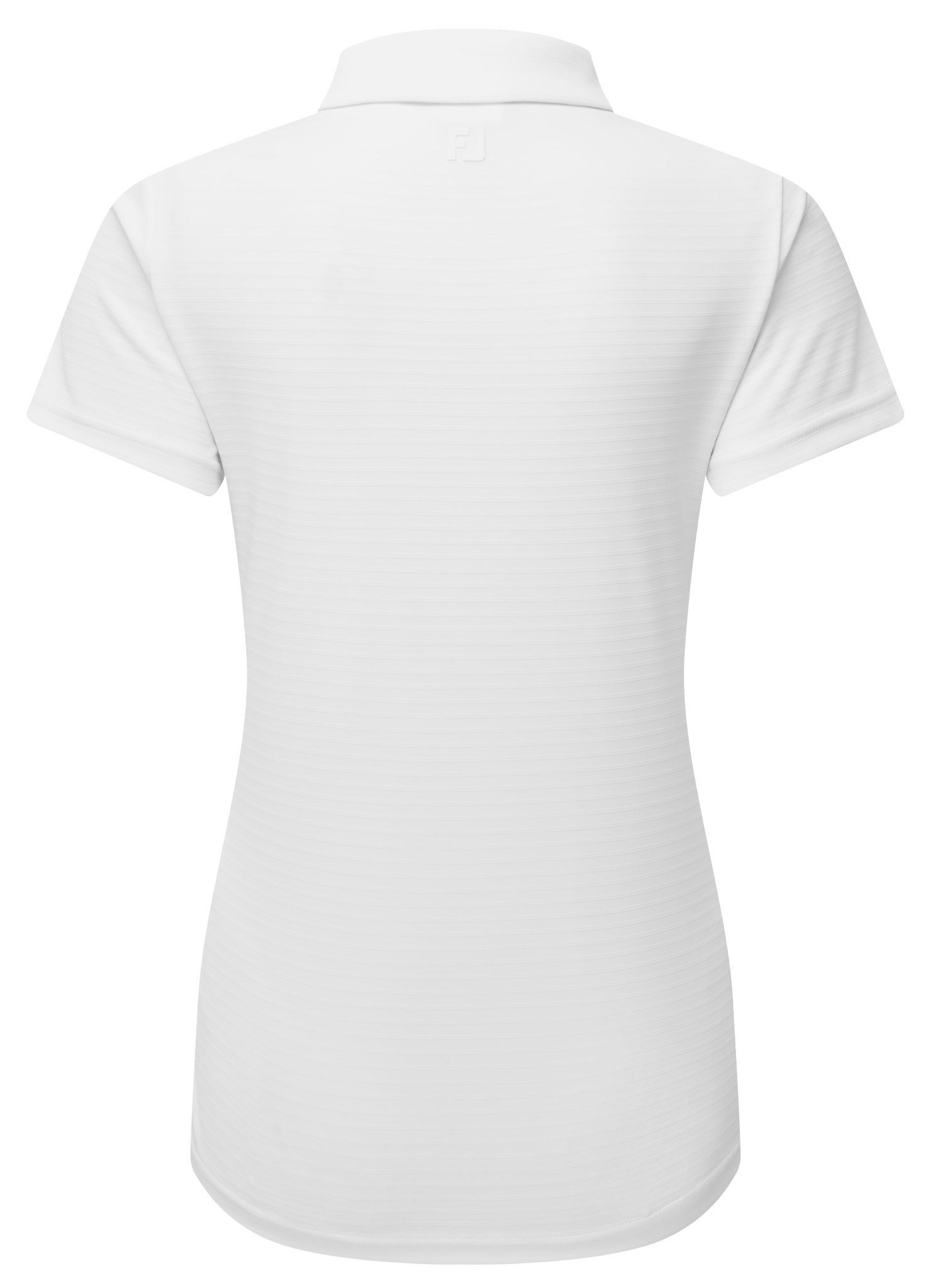 FootJoy JAQUARD STRIPE Damen Poloshirt, weiss