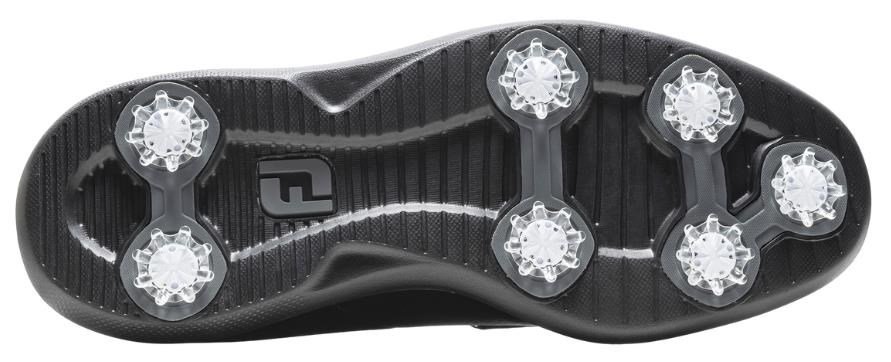 FootJoy Traditions Blucher Herren Golfschuhe, schwarz