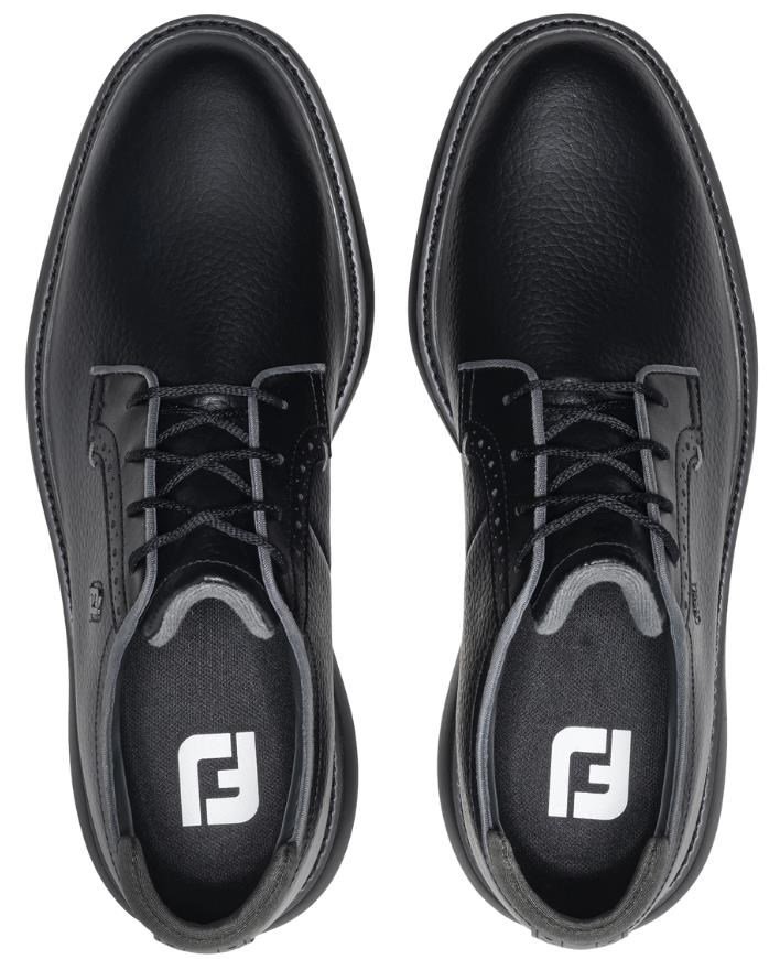 FootJoy Traditions Blucher Herren Golfschuhe, schwarz