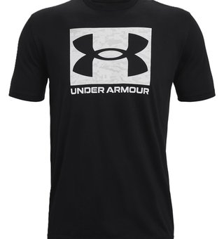 Under Armour ABC Camo Boxed Logo SS Herren T-Shirt, schwarz