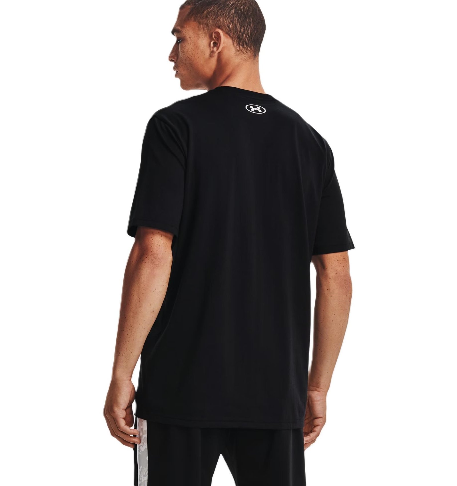 Under Armour ABC Camo Boxed Logo SS Herren T-Shirt, schwarz