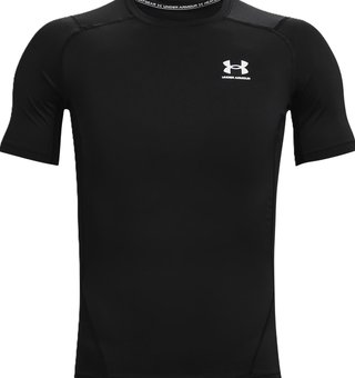 Under Armour HeatGear Herren Thermo Shirt, schwarz