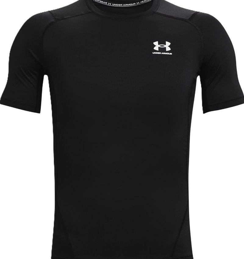 Under Armour HeatGear Herren Thermo Shirt, schwarz
