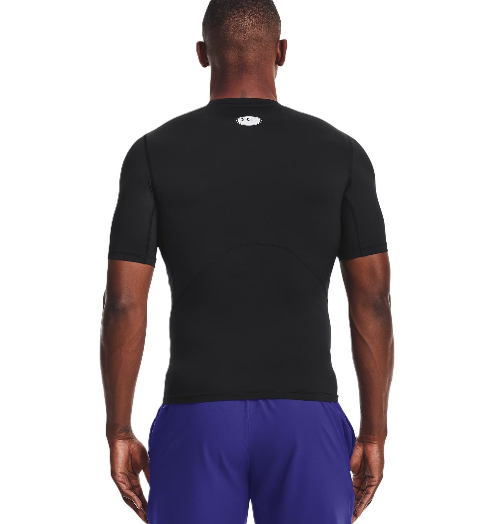 Under Armour HeatGear Herren Thermo Shirt, schwarz