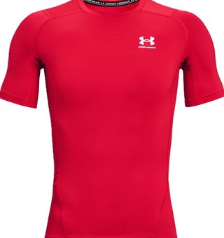 Under Armour HeatGear Herren Thermo Shirt, rot