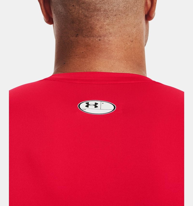Under Armour HeatGear Herren Thermo Shirt, rot