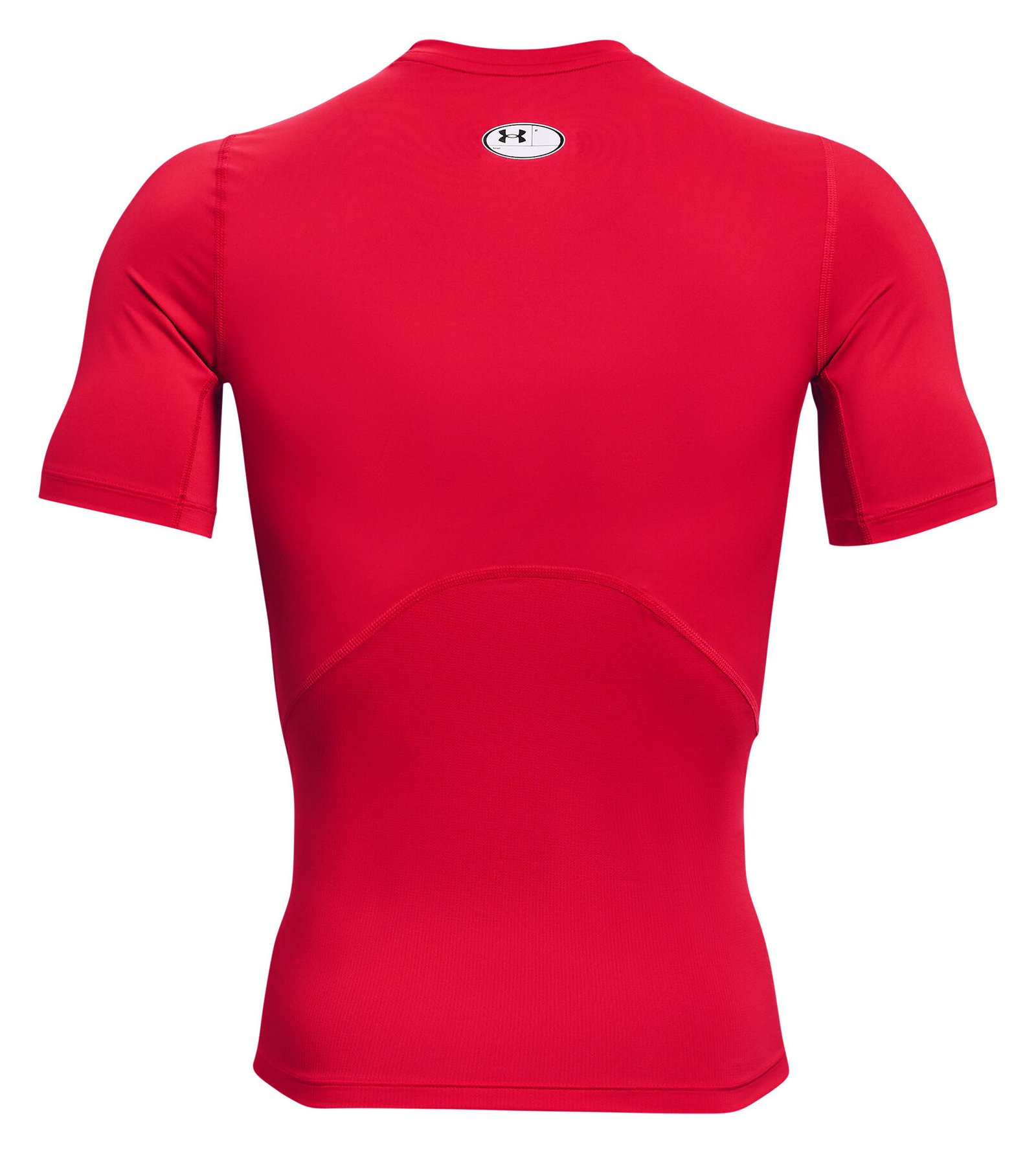 Under Armour HeatGear Herren Kompressions-Oberteil, Rot/Weiß