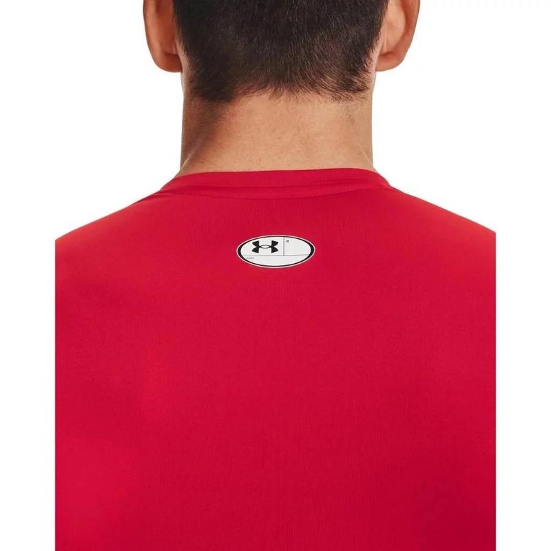 Under Armour HG Armour Comp LS Herren-Kompressionsshirt, rot
