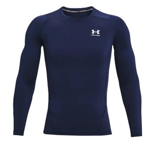 Under Armour HG Armour Comp LS Herren-Kompressionsshirt, dunkelblau
