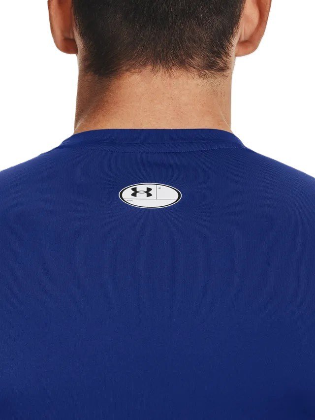 Under Armour HG Armour Comp LS Herren-Kompressionsshirt, blau