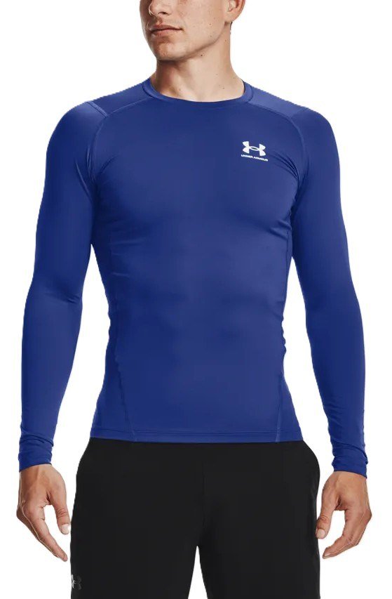 Under Armour HG Armour Comp LS Herren-Kompressionsshirt, blau