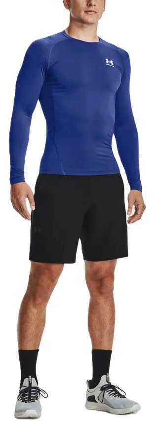 Under Armour HG Armour Comp LS Herren-Kompressionsshirt, blau