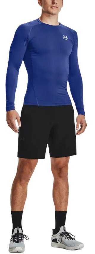 Under Armour HG Armour Comp LS Herren-Kompressionsshirt, blau