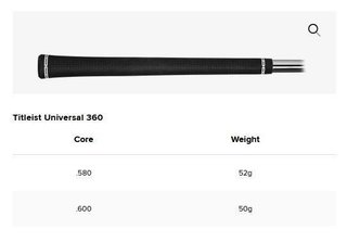 Titleist T250 Herren Eisen, Stahl