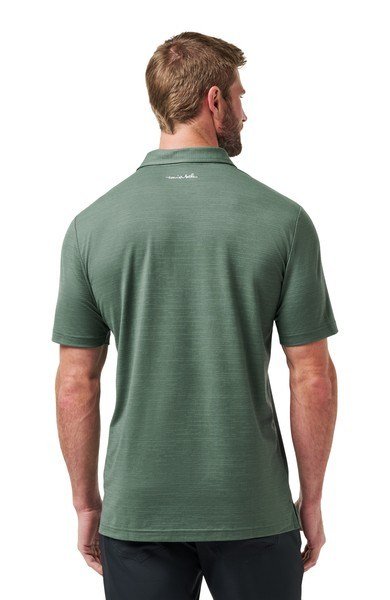 Travis Mathew The Heater Herren Poloshirt, balsam green