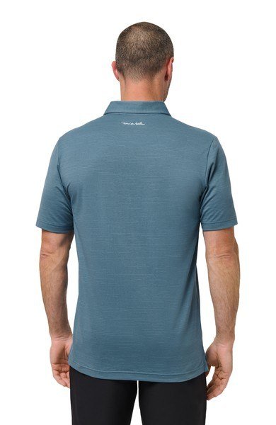 Travis Mathew The Heater Herren Poloshirt, copen blau