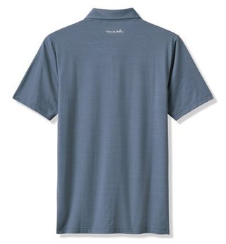 Travis Mathew The Heater Herren Poloshirt, copen blau