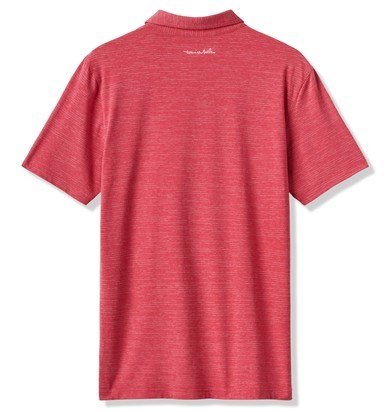 Travis Mathew The Heater Herren Poloshirt, heather scooter
