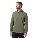 Travis Mathew CLOUD QUARTER ZIP 2.0 Hoodie Herren Sweatshirt, darrk olive