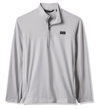 Travis Mathew Wanderlust quater zip Herrenjacke, micro chip