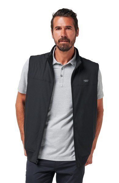 Travis Mathew Wanderlust Herren Weste, schwarz