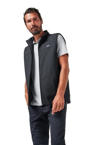 Travis Mathew Wanderlust Herren Weste, schwarz