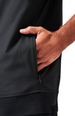 Travis Mathew Wanderlust Herren Weste, schwarz