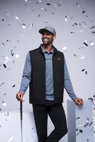 Travis Mathew Wanderlust Herren Weste, schwarz