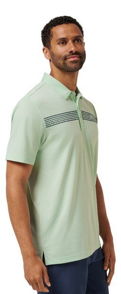 Travis Mathew River Boat Herren Poloshirt, aqua foam