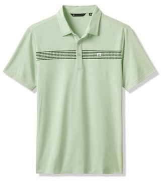 Travis Mathew River Boat Herren Poloshirt, aqua foam