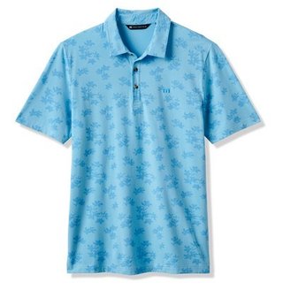 Travis Mathew Port Day Herren Poloshirt, air blue