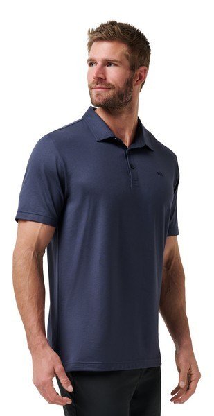 Travis Mathew Featherweight Performance Herren Poloshirt, total eclipse