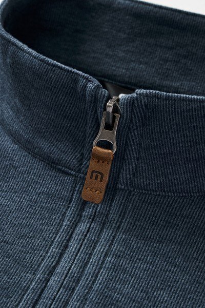 Travis Mathew Cloud 1/4 zip Herren Pullover, dunkelblau