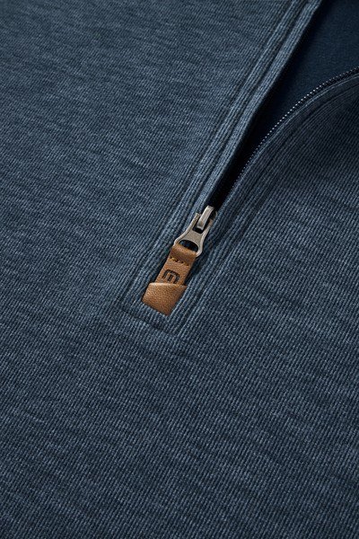 Travis Mathew Cloud 1/4 zip Herren Pullover, dunkelblau