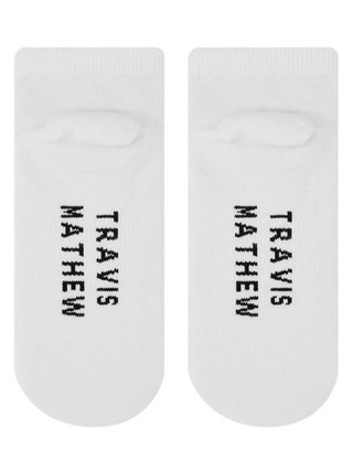 Travis Mathew Shorty Smalls 2.0 Socken, 1Paar, weiss