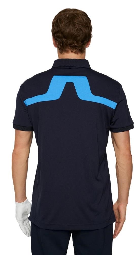 J.Lindeberg KV Herren Poloshirt, sonic blue