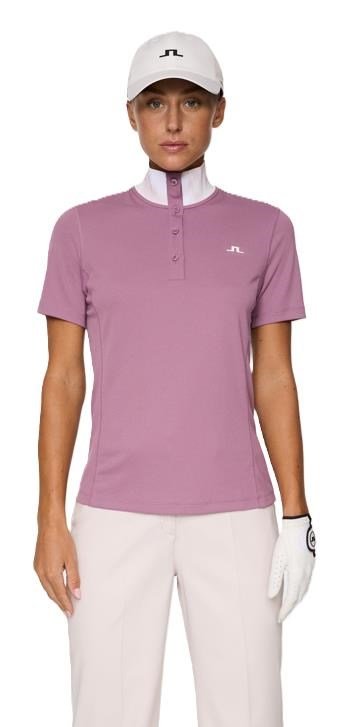 J.Lindeberg Piper Poloshirt, very grape