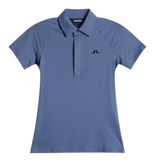 J.Lindeberg Bobi Damen Polo, Vintage Indigo