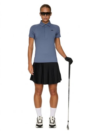 J.Lindeberg Bobi Damen Polo, Vintage Indigo