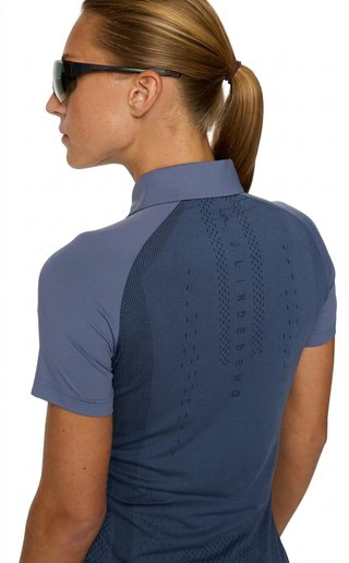 J.Lindeberg Bobi Damen Polo, Vintage Indigo